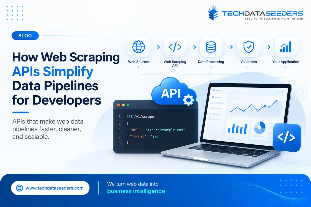 How Web Scraping APIs Simplify Data Pipelines for Developers